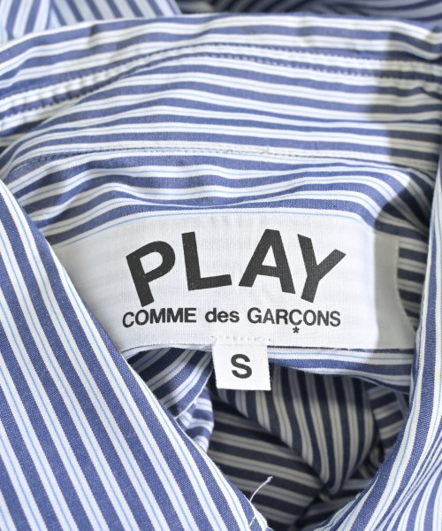 PLAY COMME des GARCONS（プレイコムデギャルソン）カジュアルシャツ 紺 サイズ:S メンズ/2200672177095