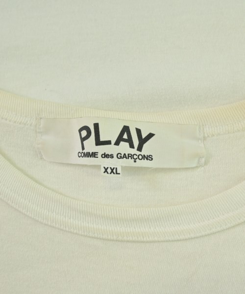 PLAY COMME des GARCONS（プレイコムデギャルソン）Tシャツ・カットソー 白 サイズ:XXL メンズ/2200684317113