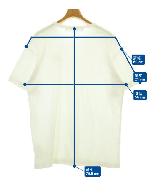 PLAY COMME des GARCONS（プレイコムデギャルソン）Tシャツ・カットソー 白 サイズ:XXL メンズ/2200684317113