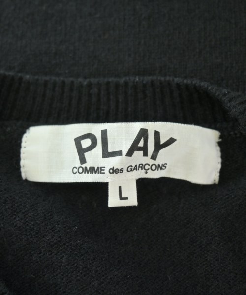 PLAY COMME des GARCONS（プレイコムデギャルソン）カーディガン 黒 サイズ:L メンズ/2200684331058