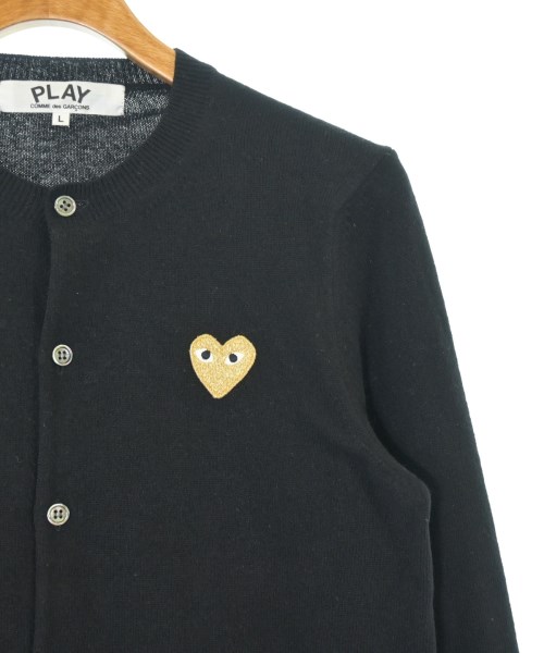 PLAY COMME des GARCONS（プレイコムデギャルソン）カーディガン 黒 サイズ:L メンズ/2200684331058