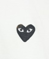PLAY COMME des GARCONS（プレイコムデギャルソン）ポロシャツ 白 サイズ:M メンズ/2200681494039
