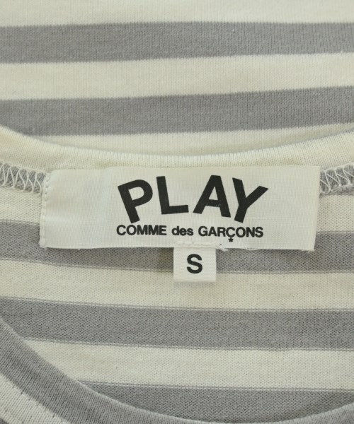 PLAY COMME des GARCONS（プレイコムデギャルソン）Tシャツ・カットソー グレー サイズ:S レディース/2200685054116