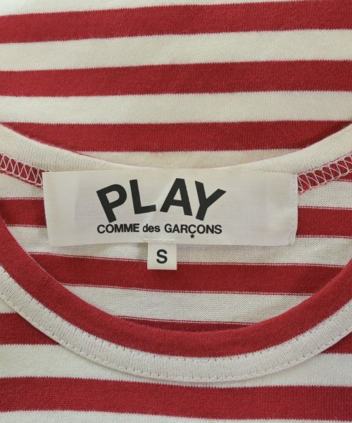 PLAY COMME des GARCONS（プレイコムデギャルソン）Tシャツ・カットソー 赤 サイズ:S レディース/2200685054130