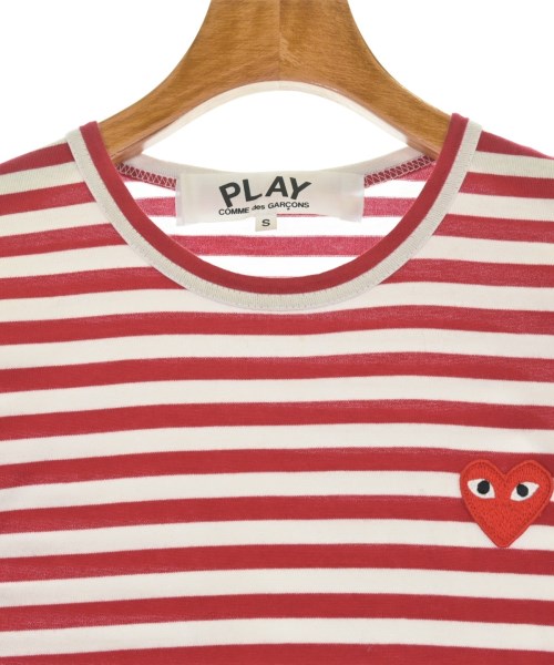 PLAY COMME des GARCONS（プレイコムデギャルソン）Tシャツ・カットソー 赤 サイズ:S レディース/2200685054130