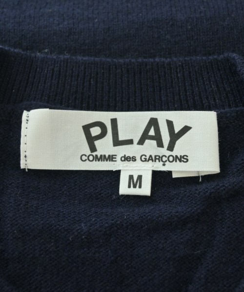 PLAY COMME des GARCONS（プレイコムデギャルソン）カーディガン 紺 サイズ:M レディース/2200685094013