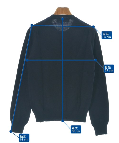 PLAY COMME des GARCONS（プレイコムデギャルソン）カーディガン 紺 サイズ:M レディース/2200685094013