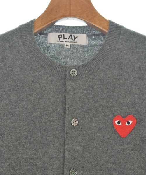 PLAY COMME des GARCONS（プレイコムデギャルソン）カーディガン グレー サイズ:M レディース/2200685094037