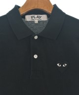 PLAY COMME des GARCONS（プレイコムデギャルソン）ポロシャツ 黒 サイズ:L レディース/2200685094051