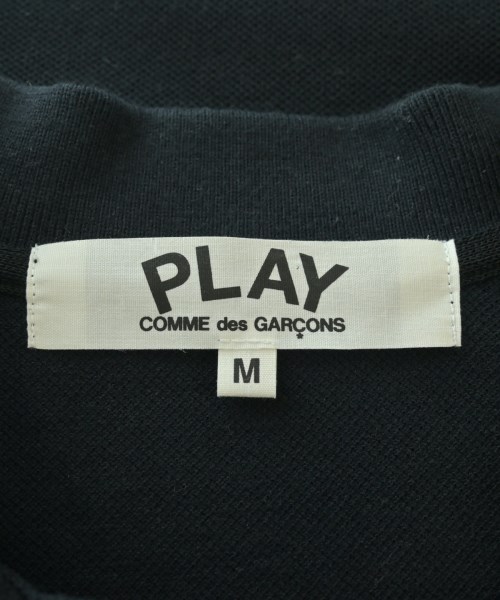 PLAY COMME des GARCONS（プレイコムデギャルソン）ポロシャツ 黒 サイズ:M レディース/2200685094068