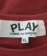 PLAY COMME des GARCONS（プレイコムデギャルソン）Tシャツ・カットソー 赤 サイズ:XL メンズ/2200685246054