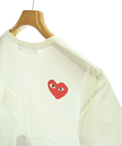 PLAY COMME des GARCONS（プレイコムデギャルソン）Tシャツ・カットソー 白 サイズ:L メンズ/2200681040106