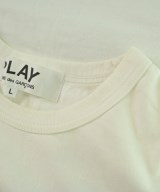 PLAY COMME des GARCONS（プレイコムデギャルソン）Tシャツ・カットソー 白 サイズ:L メンズ/2200681040106