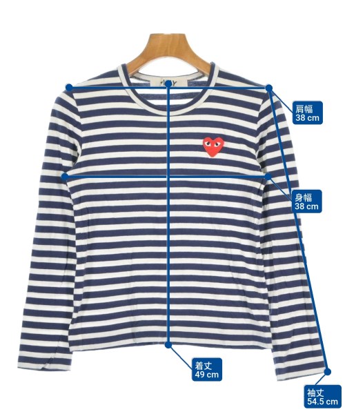 PLAY COMME des GARCONS（プレイコムデギャルソン）Tシャツ・カットソー 白 サイズ:S メンズ/2200685773079