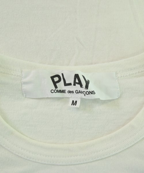 PLAY COMME des GARCONS（プレイコムデギャルソン）Tシャツ・カットソー 白 サイズ:M レディース/2200681586017