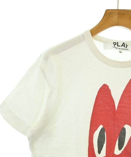 PLAY COMME des GARCONS（プレイコムデギャルソン）Tシャツ・カットソー 白 サイズ:M レディース/2200681586017