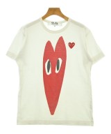 PLAY COMME des GARCONS（プレイコムデギャルソン）Tシャツ・カットソー 白 サイズ:M レディース/2200681586017