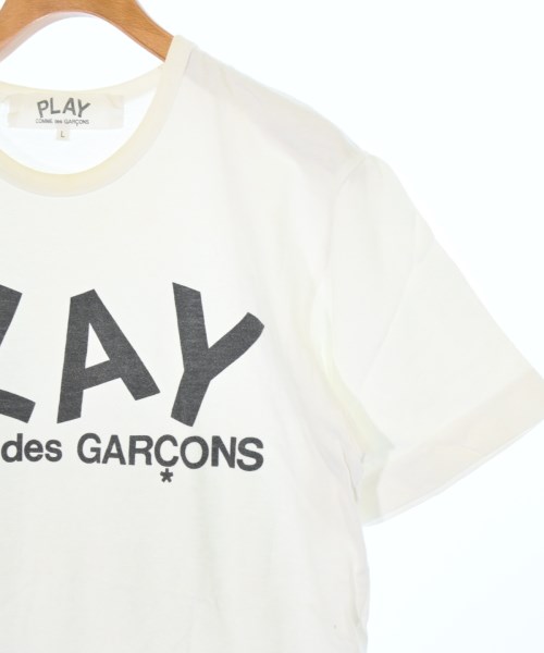 PLAY COMME des GARCONS（プレイコムデギャルソン）Tシャツ・カットソー 白 サイズ:L メンズ/2200685871201