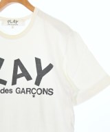 PLAY COMME des GARCONS（プレイコムデギャルソン）Tシャツ・カットソー 白 サイズ:L メンズ/2200685871201
