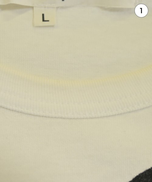 PLAY COMME des GARCONS（プレイコムデギャルソン）Tシャツ・カットソー 白 サイズ:L メンズ/2200686457039