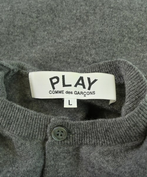 PLAY COMME des GARCONS（プレイコムデギャルソン）ニット・セーター グレー サイズ:L メンズ/2200686730064