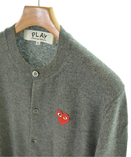 PLAY COMME des GARCONS（プレイコムデギャルソン）ニット・セーター グレー サイズ:L メンズ/2200686730064