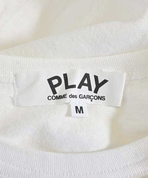 PLAY COMME des GARCONS（プレイコムデギャルソン）Tシャツ・カットソー 白 サイズ:M レディース/2200687027019
