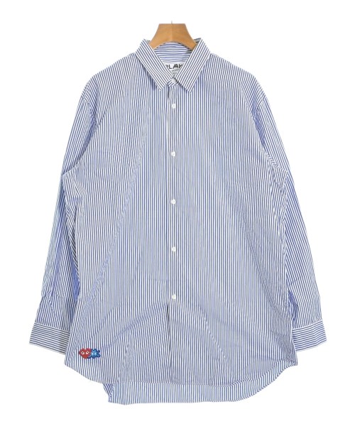 PLAY COMME des GARCONS(プレイコムデギャルソン)カジュアルシャツ 青 サイズ:XXL/2200677868264
