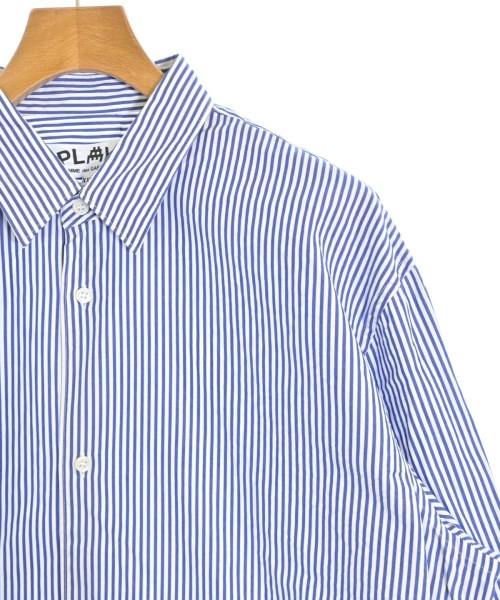 PLAY COMME des GARCONS（プレイコムデギャルソン）カジュアルシャツ 青 サイズ:XXL メンズ/2200677868264