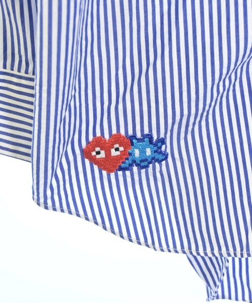 PLAY COMME des GARCONS（プレイコムデギャルソン）カジュアルシャツ 青 サイズ:XXL メンズ/2200677868264