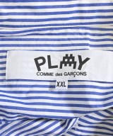 PLAY COMME des GARCONS（プレイコムデギャルソン）カジュアルシャツ 青 サイズ:XXL メンズ/2200677868264