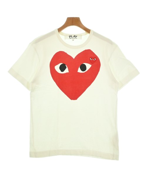 PLAY COMME des GARCONS(プレイコムデギャルソン)Tシャツ・カットソー 白 サイズ:M/2200687933068