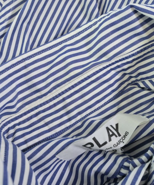 PLAY COMME des GARCONS（プレイコムデギャルソン）カジュアルシャツ 青 サイズ:S レディース/2200684094014