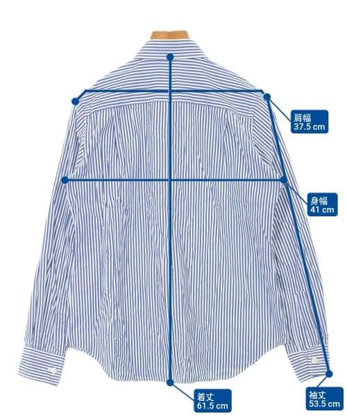 PLAY COMME des GARCONS（プレイコムデギャルソン）カジュアルシャツ 青 サイズ:S レディース/2200684094014