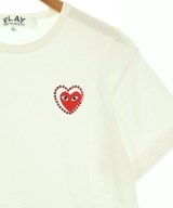 PLAY COMME des GARCONS（プレイコムデギャルソン）Tシャツ・カットソー 白 サイズ:L レディース/2200688586027