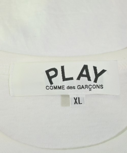 PLAY COMME des GARCONS（プレイコムデギャルソン）Tシャツ・カットソー 白 サイズ:XL メンズ/2200688793081