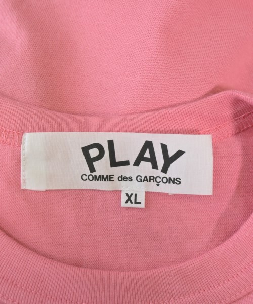 PLAY COMME des GARCONS（プレイコムデギャルソン）Tシャツ・カットソー ピンク サイズ:XL メンズ/2200672743047