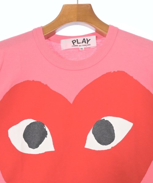 PLAY COMME des GARCONS（プレイコムデギャルソン）Tシャツ・カットソー ピンク サイズ:XL メンズ/2200672743047