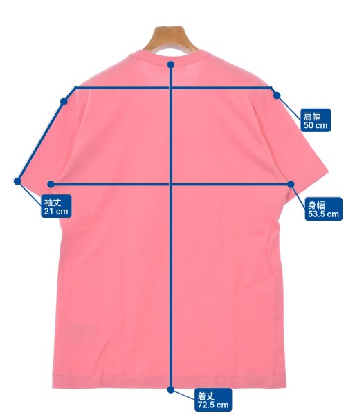 PLAY COMME des GARCONS（プレイコムデギャルソン）Tシャツ・カットソー ピンク サイズ:XL メンズ/2200672743047