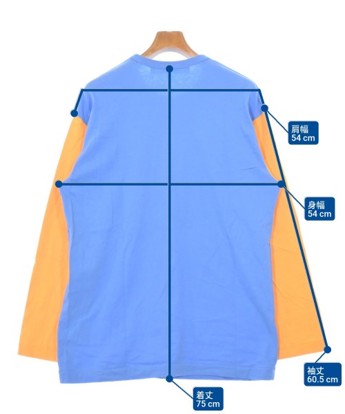 PLAY COMME des GARCONS（プレイコムデギャルソン）Tシャツ・カットソー 青 サイズ:XXL メンズ/2200672743054