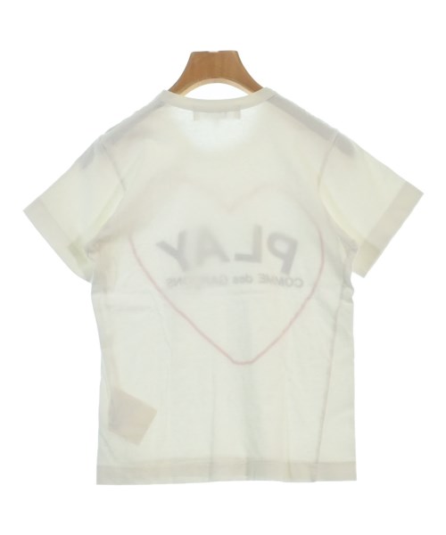 PLAY COMME des GARCONS（プレイコムデギャルソン）Tシャツ・カットソー 白 サイズ:S レディース/2200689120039
