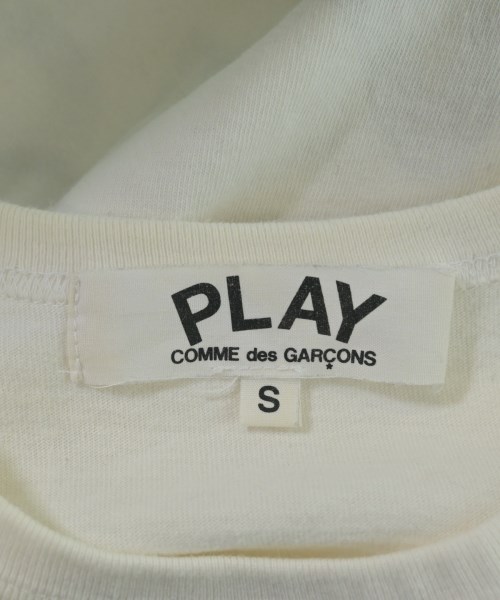 PLAY COMME des GARCONS（プレイコムデギャルソン）Tシャツ・カットソー 白 サイズ:S レディース/2200689120039