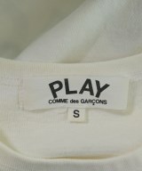PLAY COMME des GARCONS（プレイコムデギャルソン）Tシャツ・カットソー 白 サイズ:S レディース/2200689120039