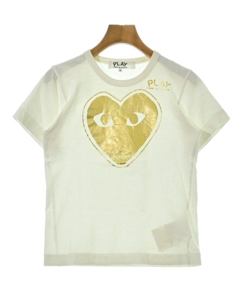 PLAY COMME des GARCONS(プレイコムデギャルソン)Tシャツ・カットソー 白 サイズ:S/2200684869049
