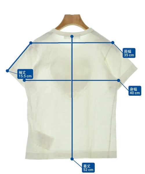 PLAY COMME des GARCONS（プレイコムデギャルソン）Tシャツ・カットソー 白 サイズ:S レディース/2200684869049