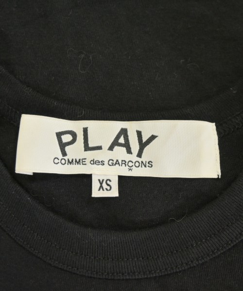 PLAY COMME des GARCONS（プレイコムデギャルソン）Tシャツ・カットソー 黒 サイズ:XS レディース/2200686094012