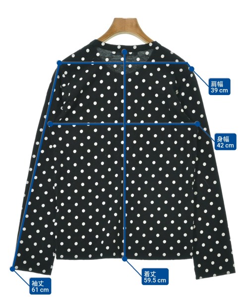 PLAY COMME des GARCONS（プレイコムデギャルソン）Tシャツ・カットソー 黒 サイズ:L レディース/2200690013023