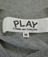 PLAY COMME des GARCONS（プレイコムデギャルソン）ニット・セーター グレー サイズ:M メンズ/2200690291025