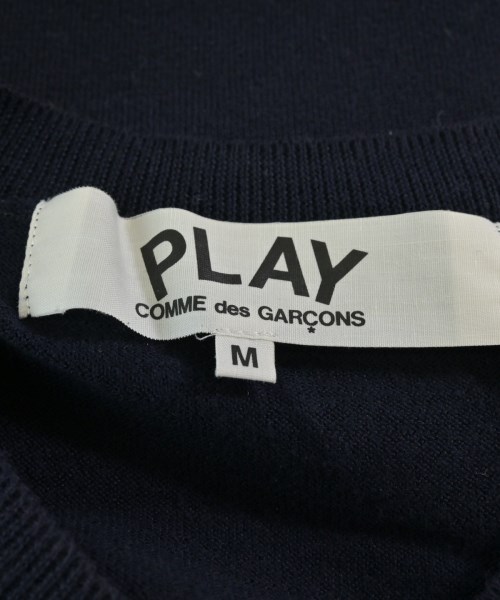 PLAY COMME des GARCONS（プレイコムデギャルソン）ニット・セーター 紺 サイズ:M メンズ/2200690291032
