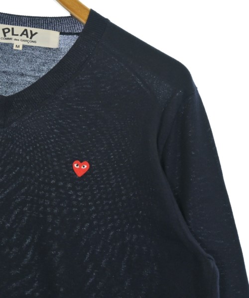 PLAY COMME des GARCONS（プレイコムデギャルソン）ニット・セーター 紺 サイズ:M メンズ/2200690291032